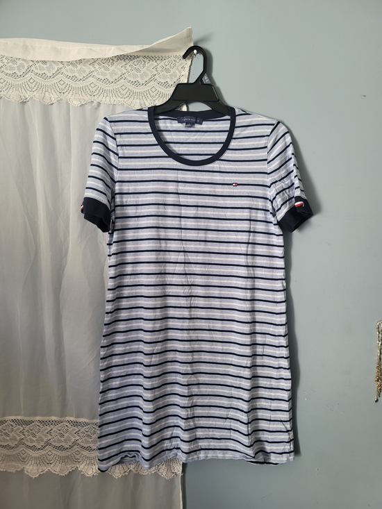 Tommy Hilfiger Dresses & Skirts - Tommy Hilfiger White and Navy Striped Dress